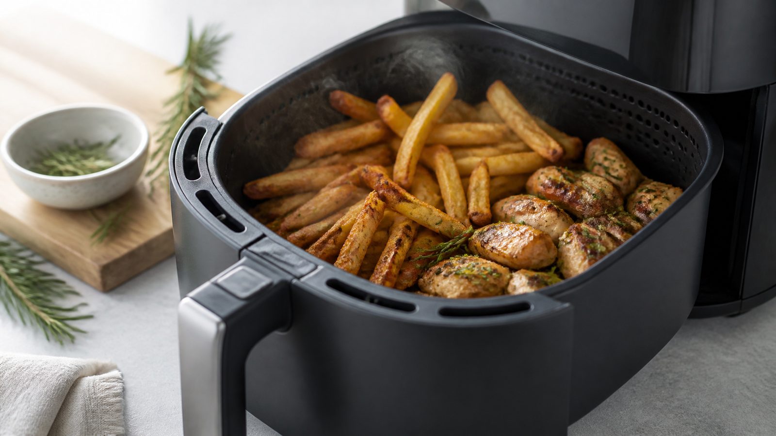 Airfryer-Alternative: Wann der Backofen wirklich verliert
