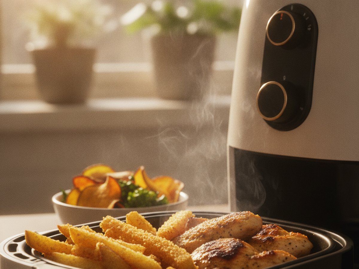 Airfryer Blog - Ist eine Heißluftfritteuse gesünder als ein Backofen?