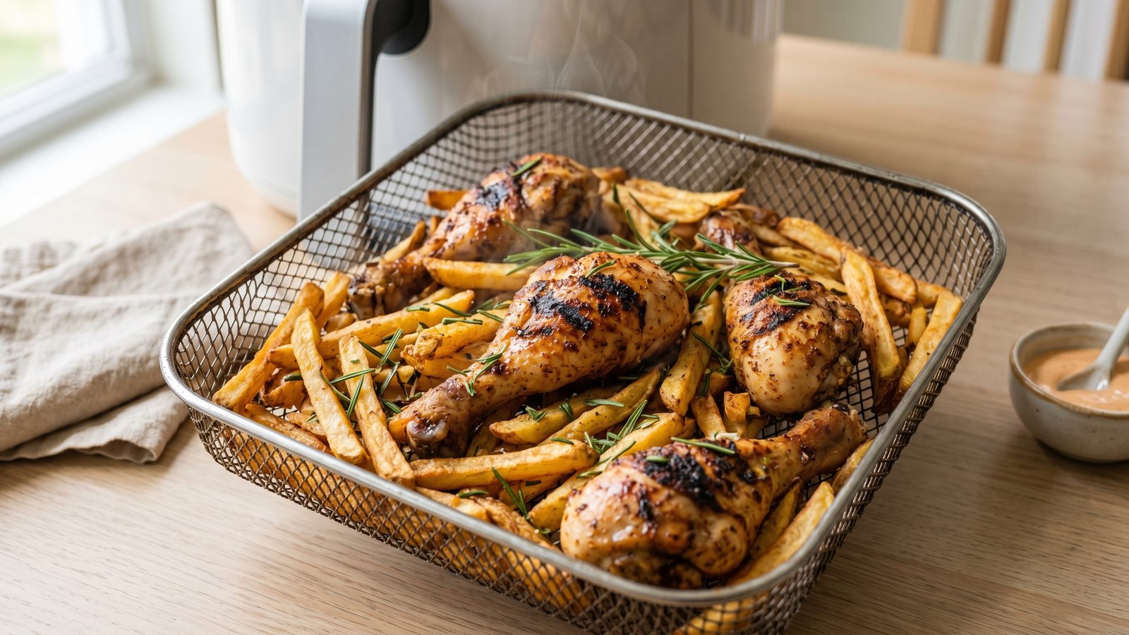 Airfryer-Größe für 5 Personen: 7L oder mehr?