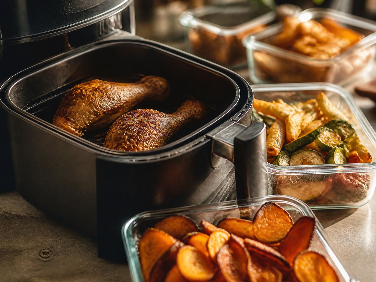 Mealprep im Airfryer - Welche Gerätegröße für Mealprep wirklich reicht