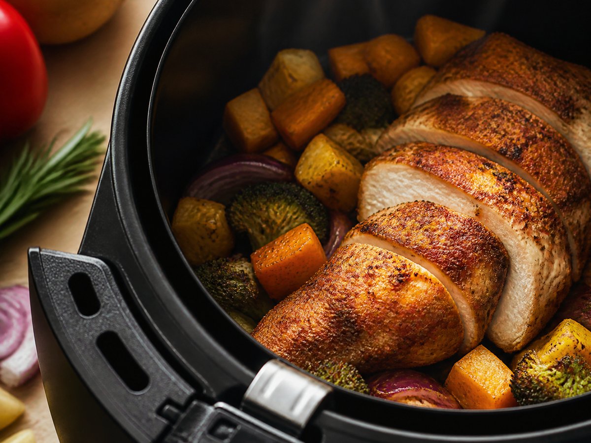 Mealprep im Airfryer - Der Chefkoch-Tipp: So gelingt Airfryer Mealprep besser