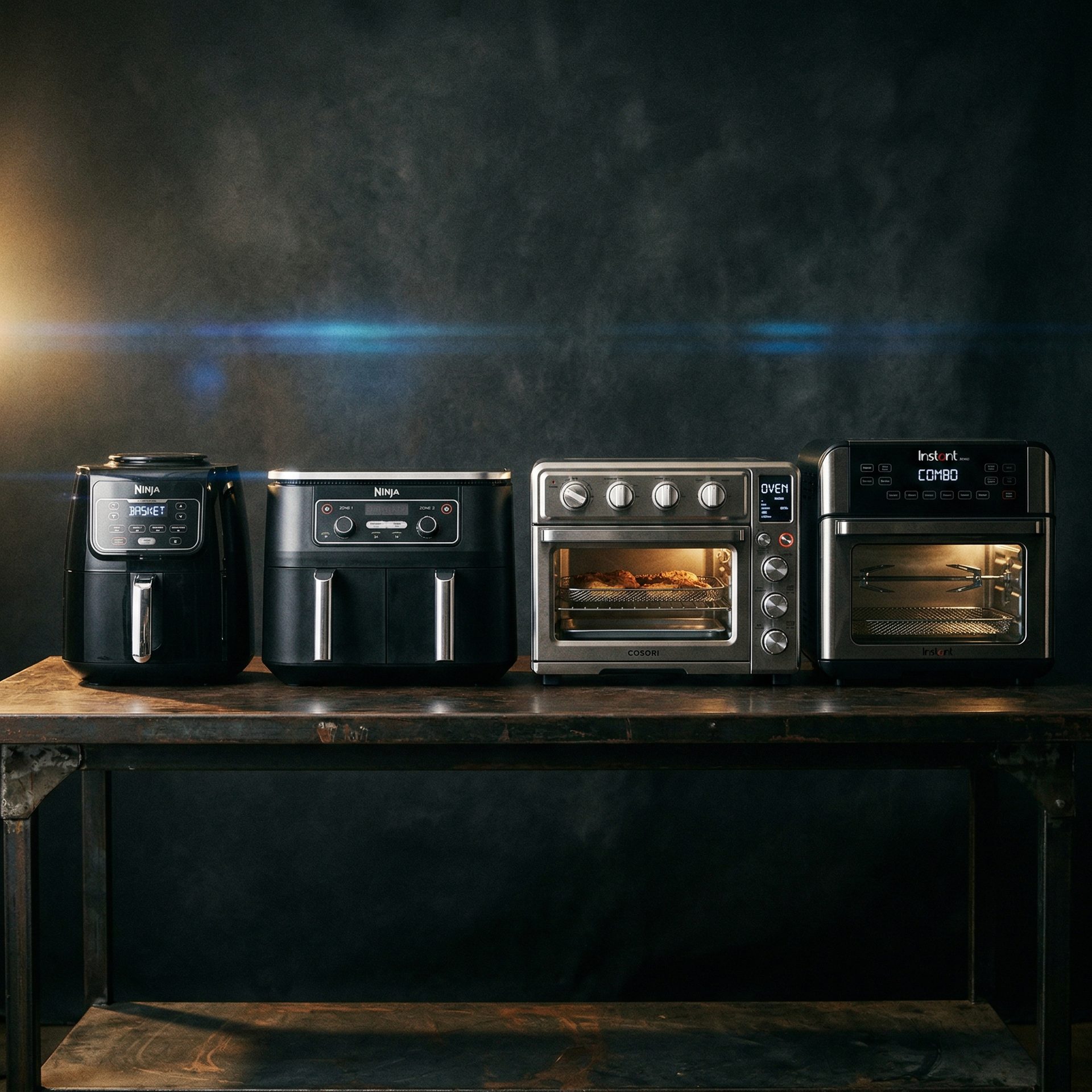 Airfryer-Typen erklärt: Korb, Doppelkammer, Ofen oder Kombi?