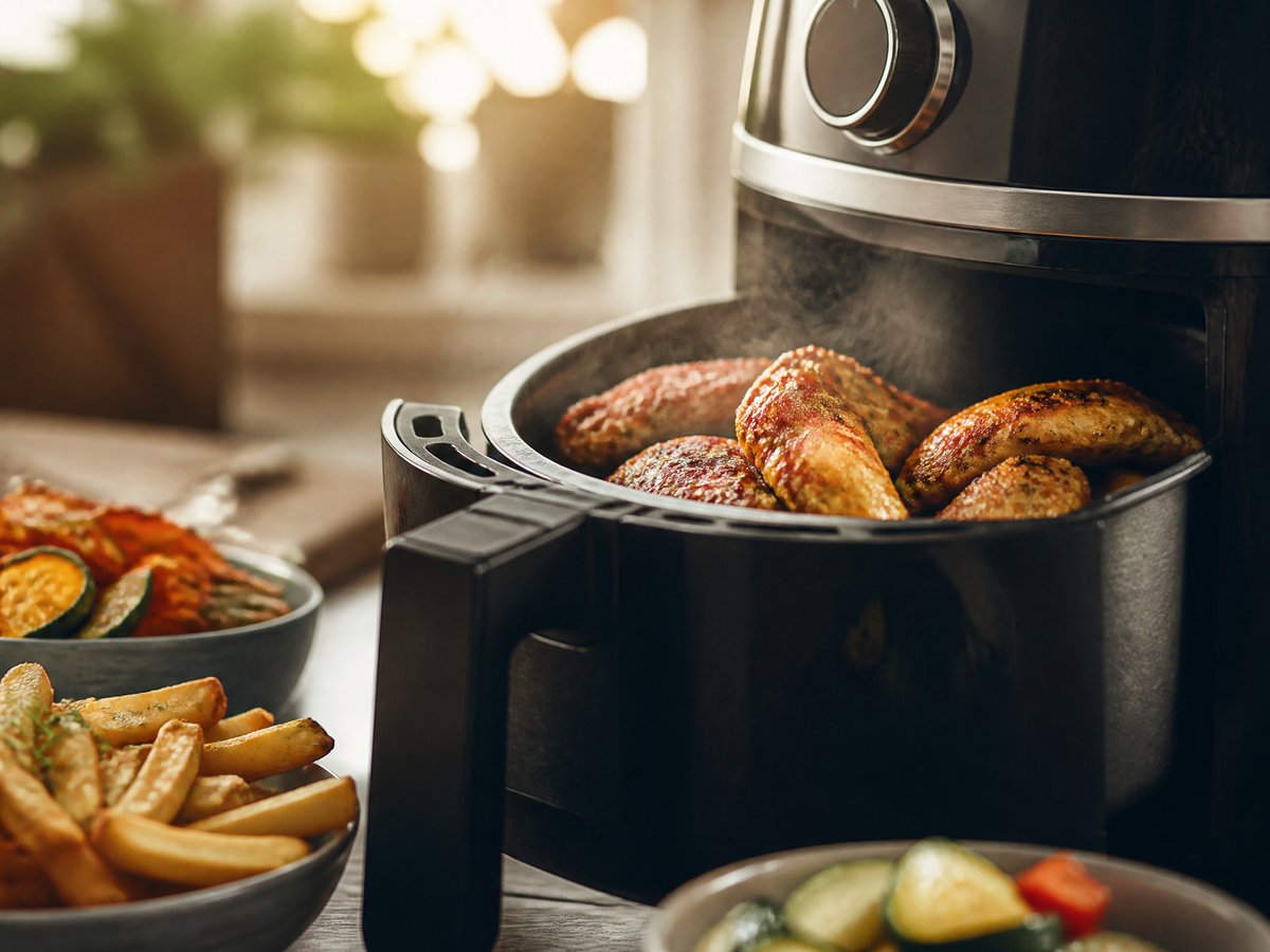 Leise Heißluftfritteuse - Tefal Easy Fry Smart und Silence: der dedizierte Ruhigläufer